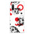 Silicone Back Case Sony Xperia 10 III Skull Red B2C Telecom