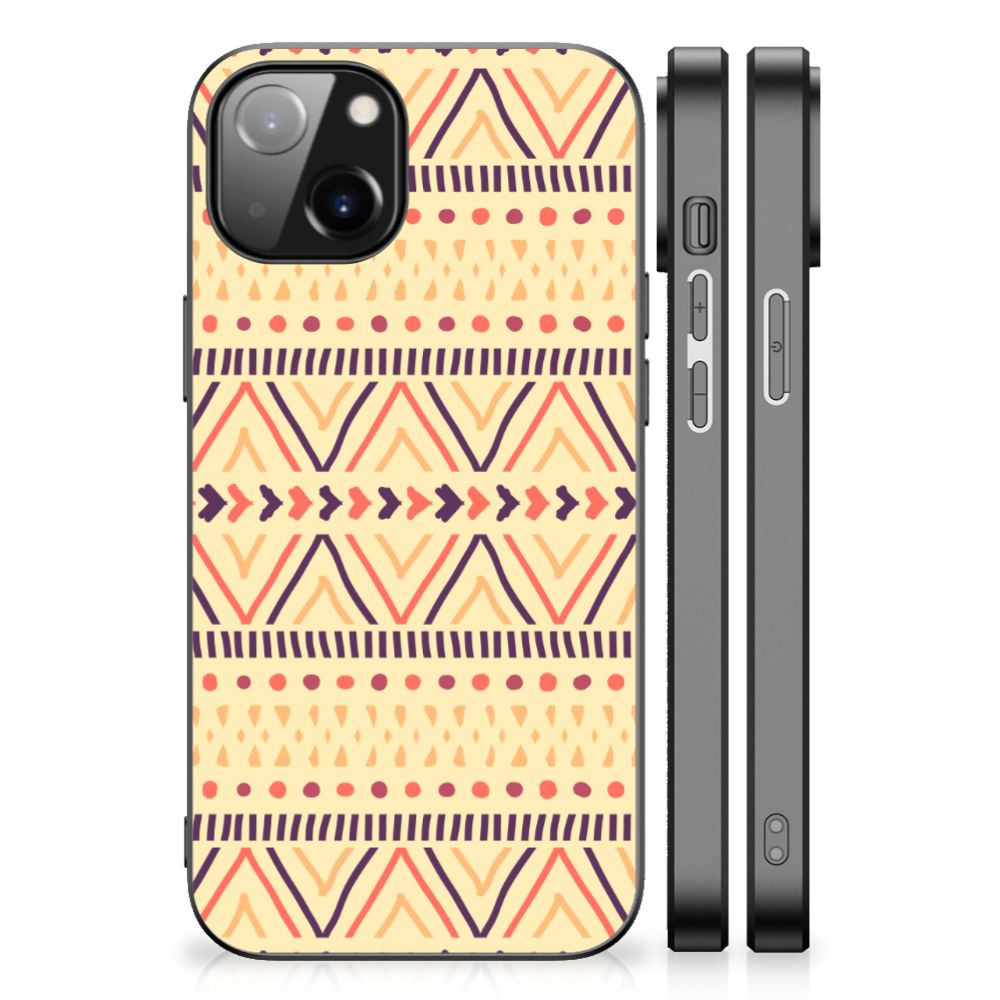 Apple iPhone 13 | iPhone 14 Back Case Aztec Yellow