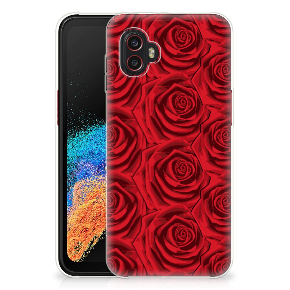 Samsung Galaxy Xcover 6 Pro TPU Case Red Roses B2C Telecom