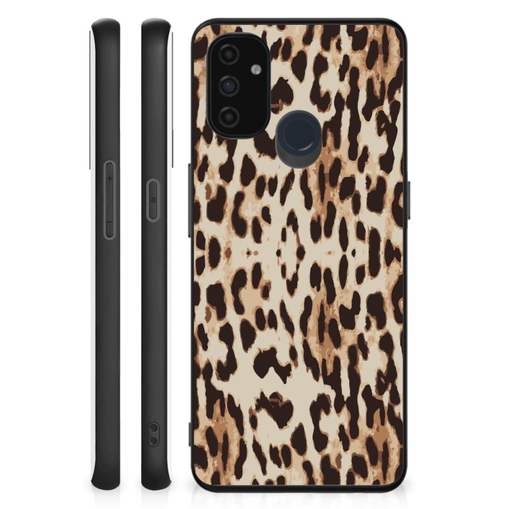OnePlus Nord N100 Dierenprint Telefoonhoesje Leopard B2C Telecom
