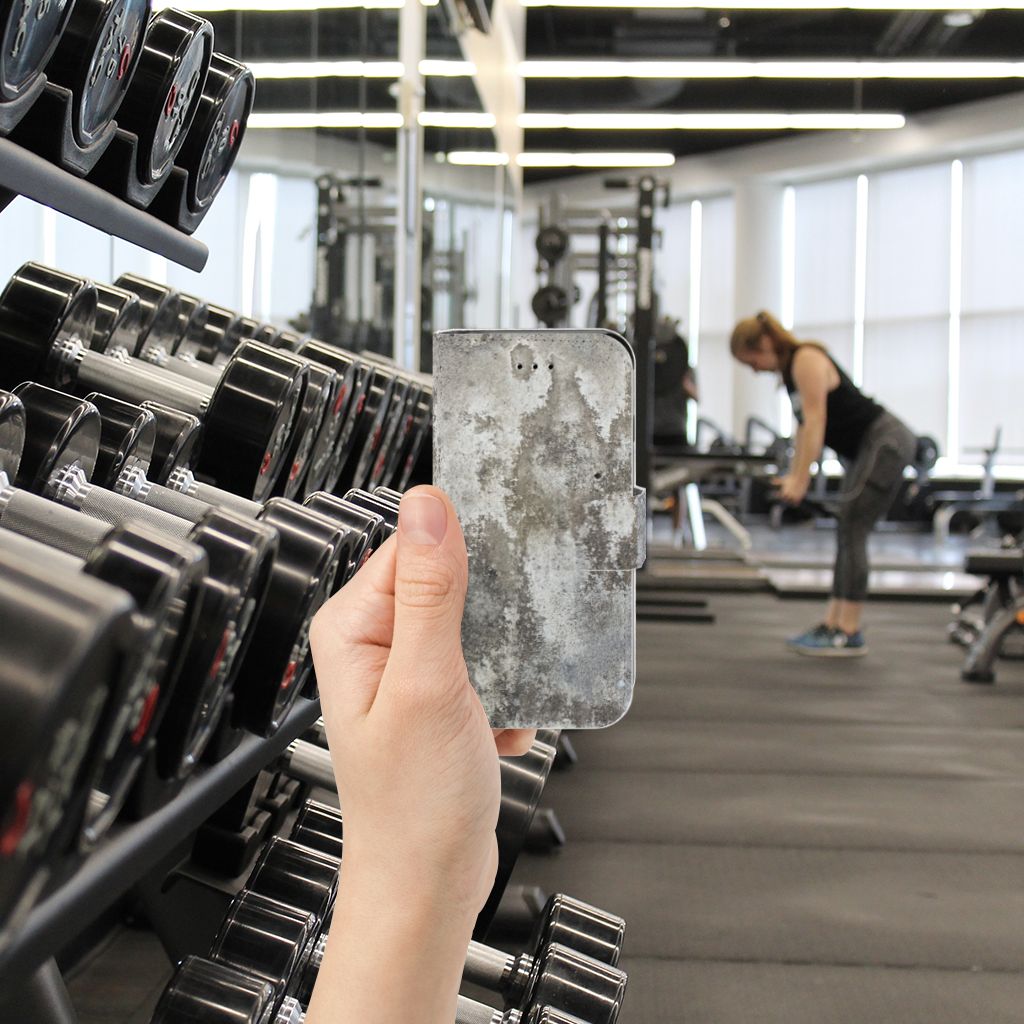 Apple iPhone 6 | 6s Bookcase Beton Print