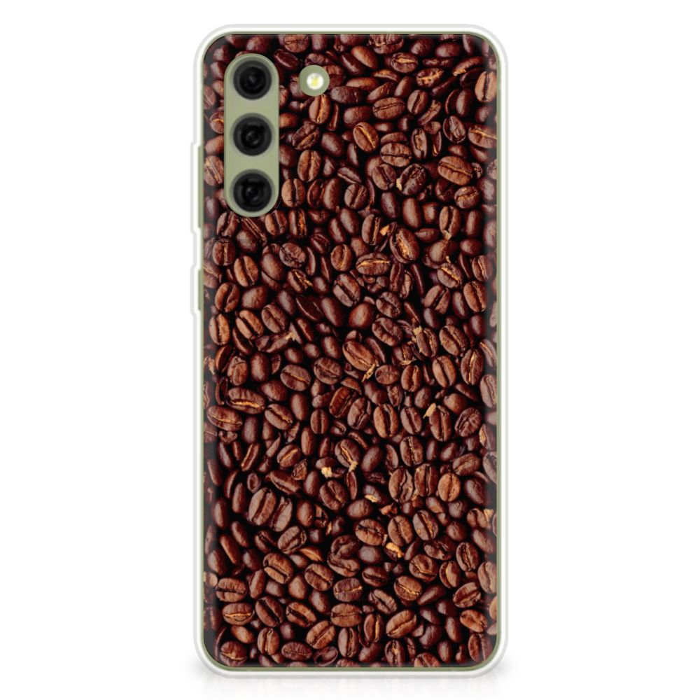 Samsung Galaxy S21FE Siliconen Case Koffiebonen