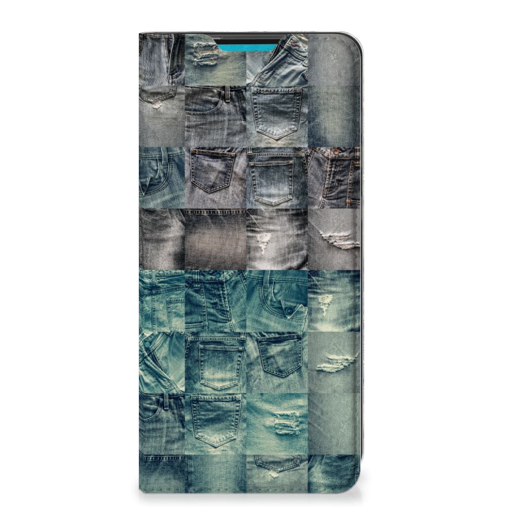 Hippe Standcase Samsung Galaxy A73 Spijkerbroeken - B2C Telecom