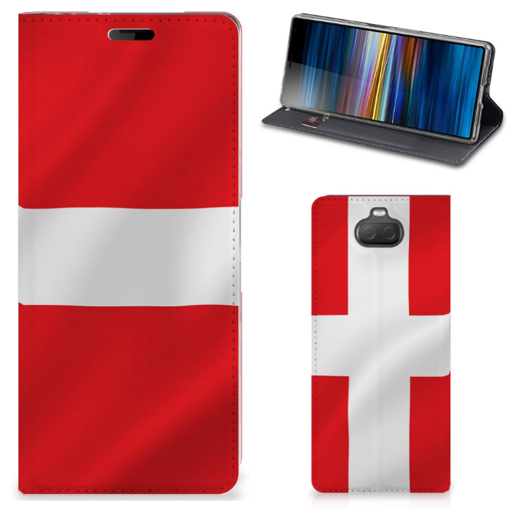 Sony Xperia 10 Standcase Denemarken