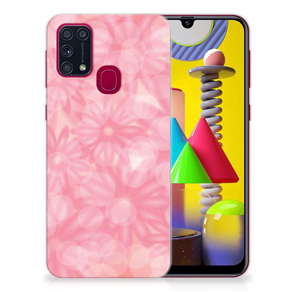 Samsung Galaxy M31 TPU Case Spring Flowers B2C Telecom