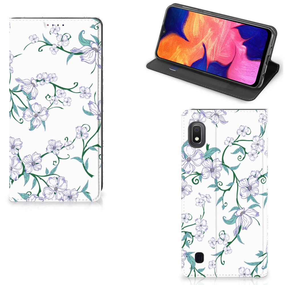 Samsung Galaxy A10 Uniek Smart Cover Blossom White