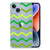 Apple iPhone 14 TPU bumper Zigzag Groen