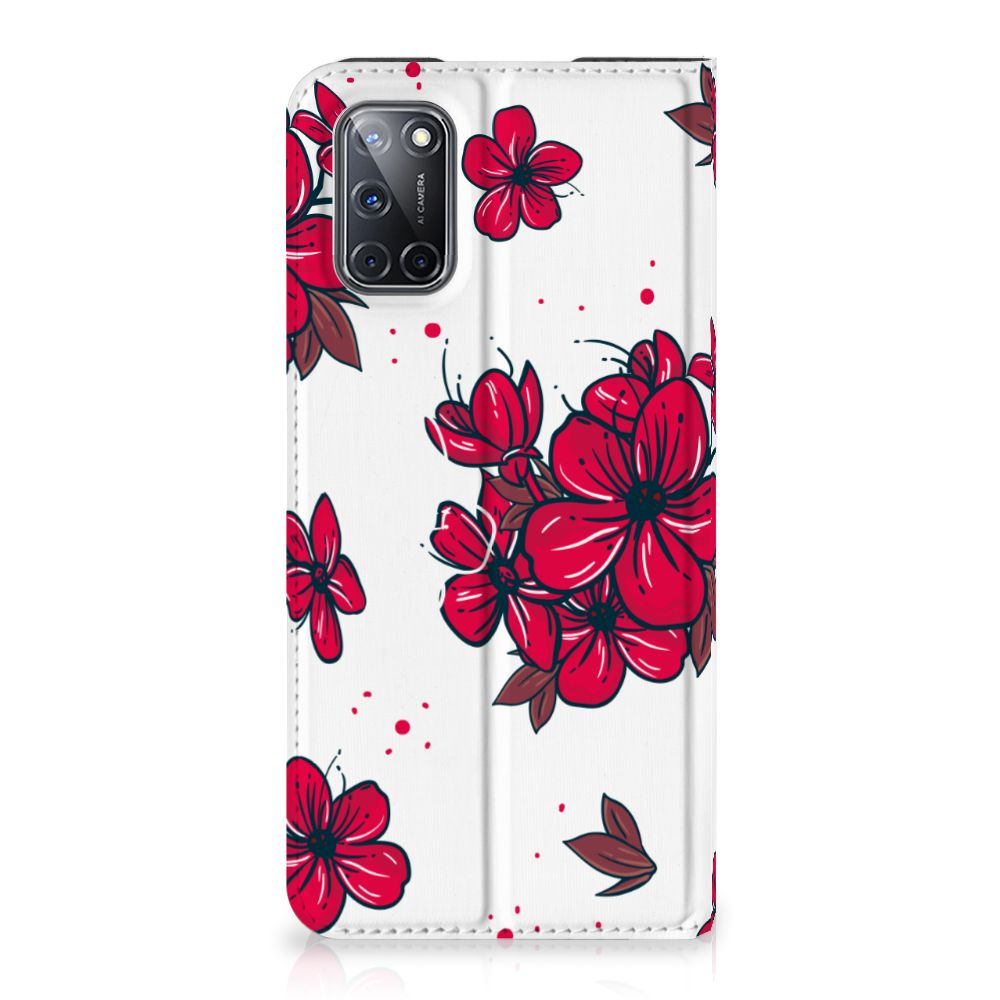 OPPO A52 | A72 Smart Cover Blossom Red - B2C Telecom