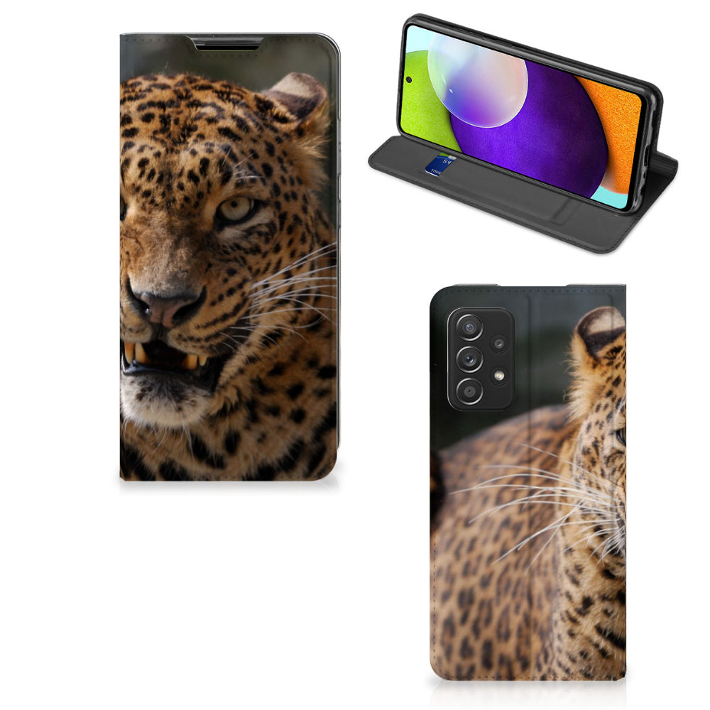 Samsung Galaxy A52 Hoesje maken Luipaard