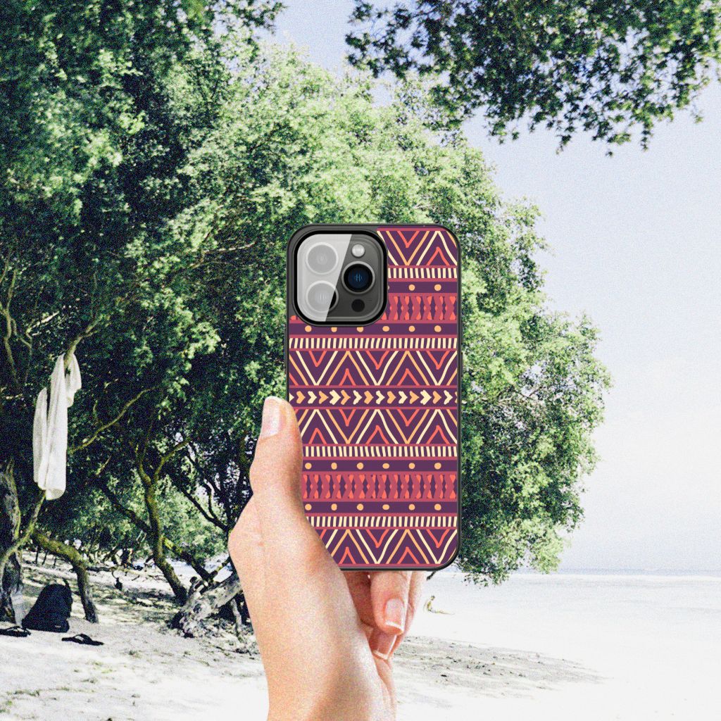 iPhone 13 Pro Back Case Aztec Paars B2C Telecom
