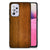 Samsung Galaxy A33 5G Houten Print Telefoonhoesje Donker Hout B2C Telecom