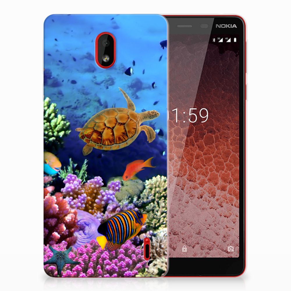 Nokia 1 Plus TPU Hoesje Vissen