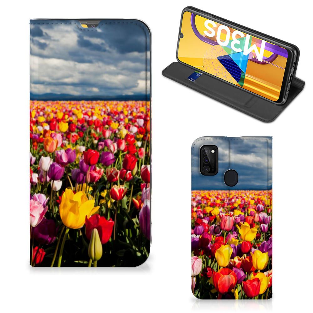 Samsung Galaxy M30s | M21 Smart Cover Tulpen - B2C Telecom