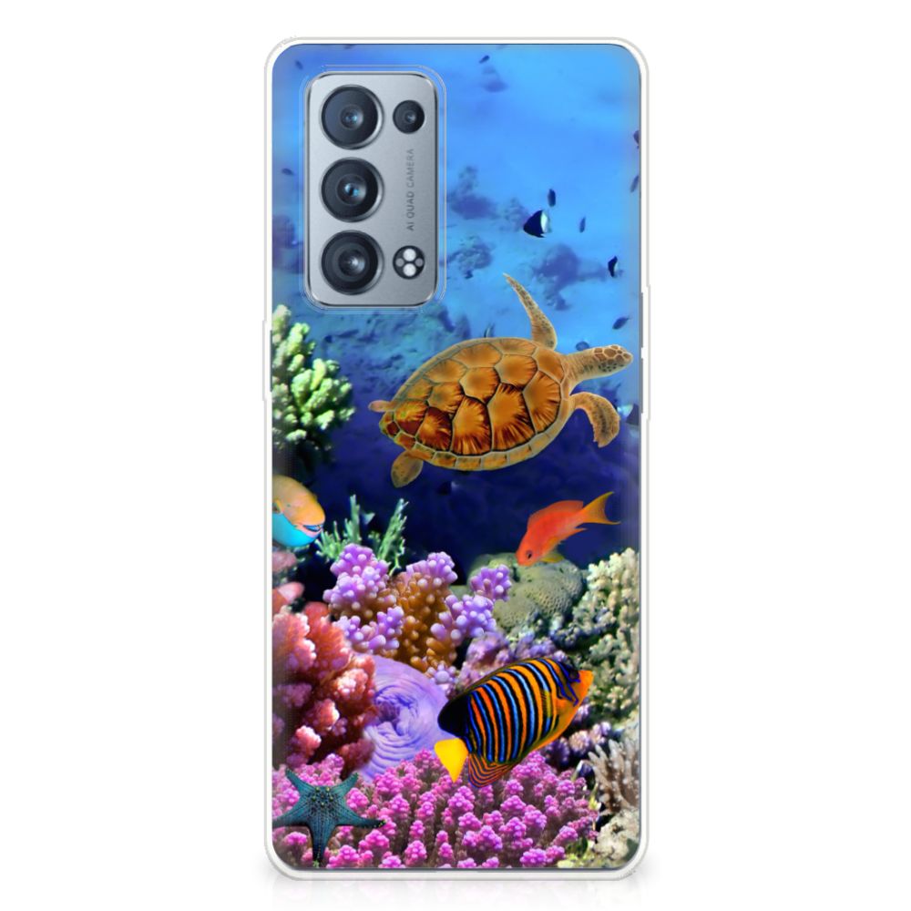 OPPO Reno 6 Pro Plus 5G TPU Hoesje Vissen