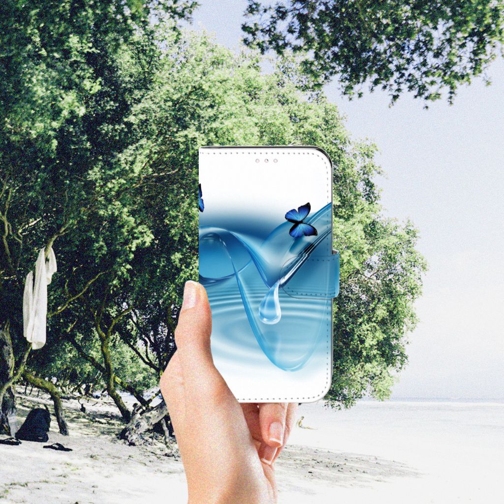 Samsung Galaxy S23 Telefoonhoesje met Pasjes Vlinders