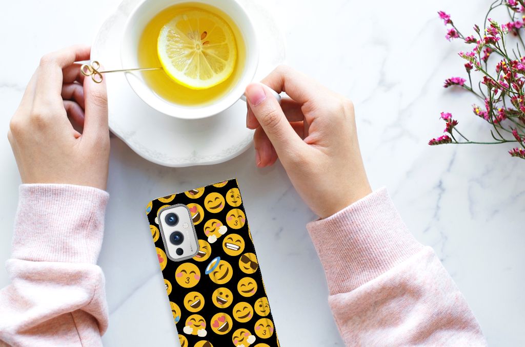 OnePlus 9 Hoesje met Magneet Emoji - B2C Telecom
