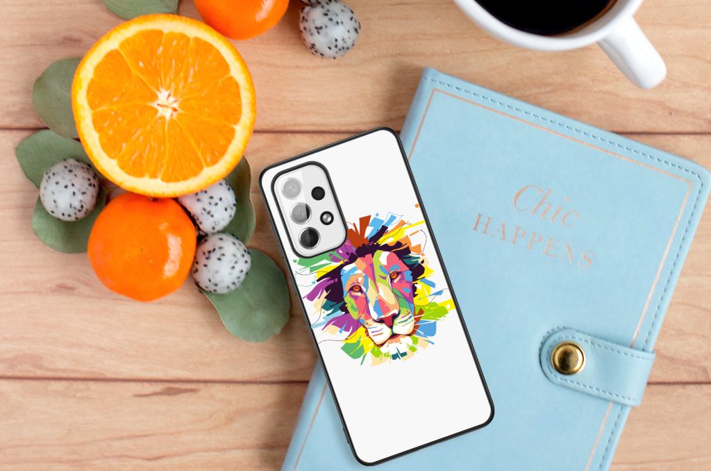 Samsung Galaxy A73 Hoesje Lion Color B2C Telecom