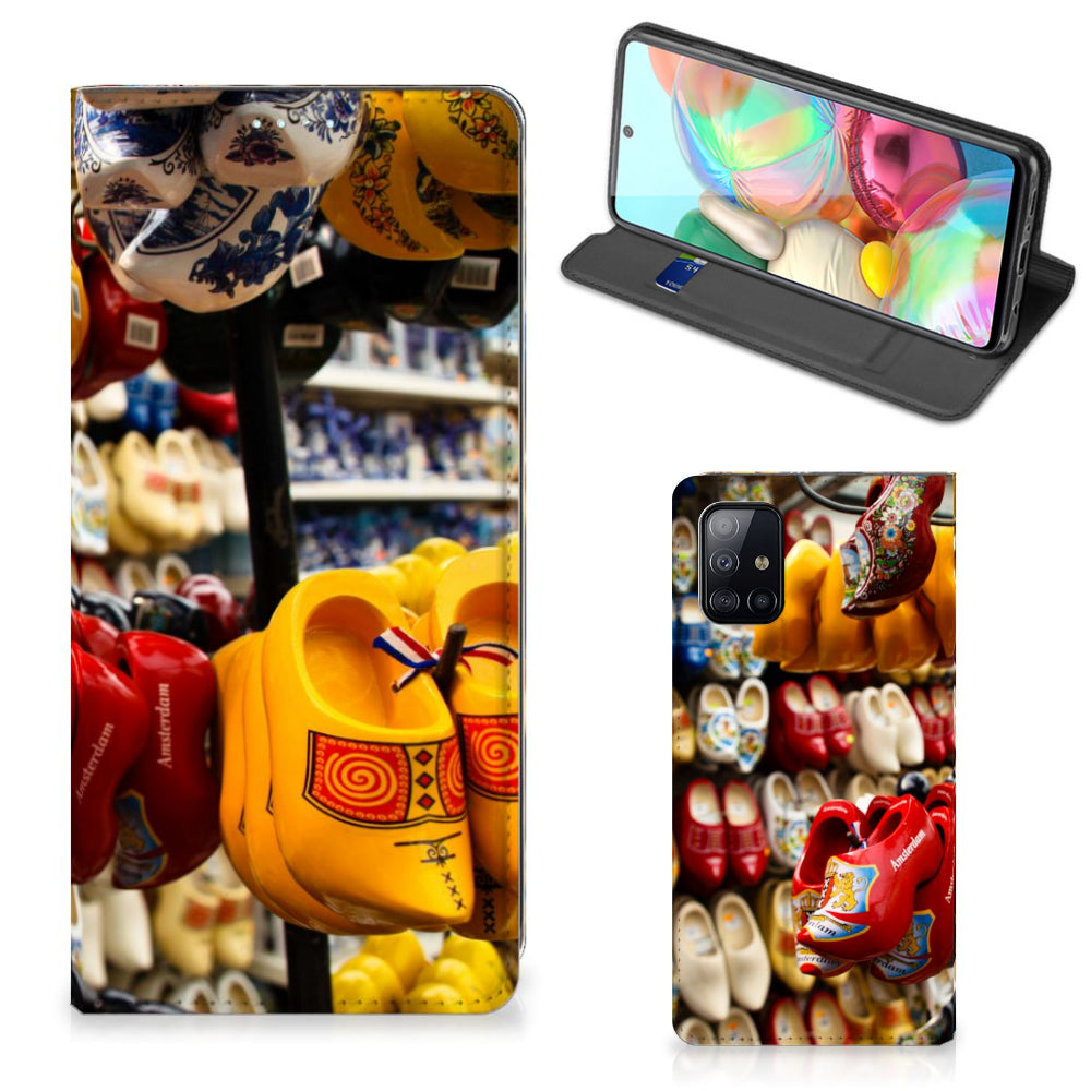 Samsung Galaxy A71 Book Cover Klompen