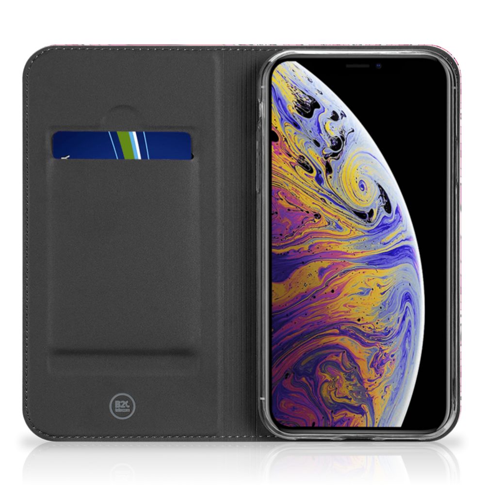 Apple iPhone 11 Bookcase Swirl Pink