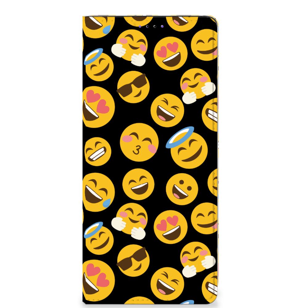 Samsung Galaxy A22 5G Hoesje met Magneet Emoji