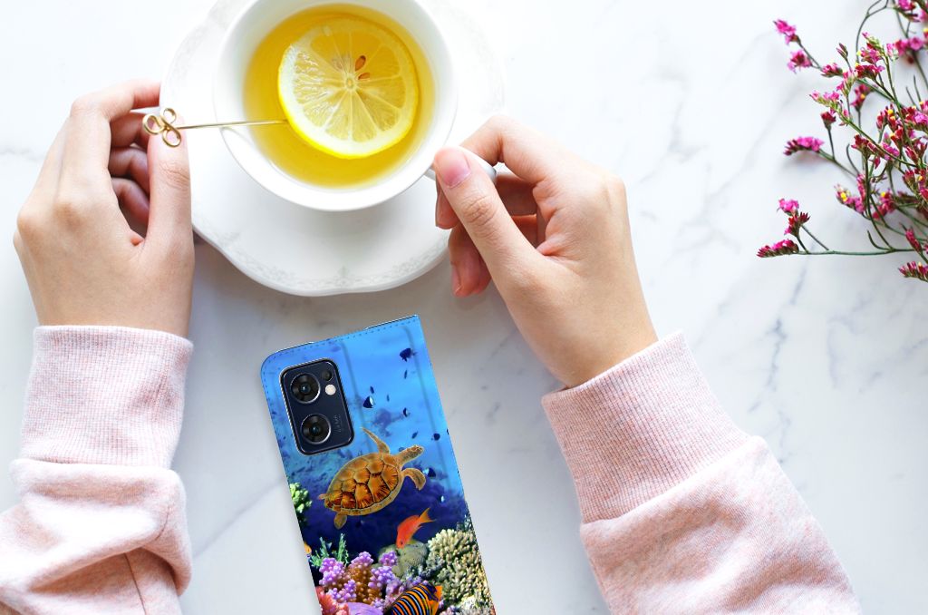 OPPO Find X5 Lite | Reno7 5G Hoesje maken Vissen - B2C Telecom