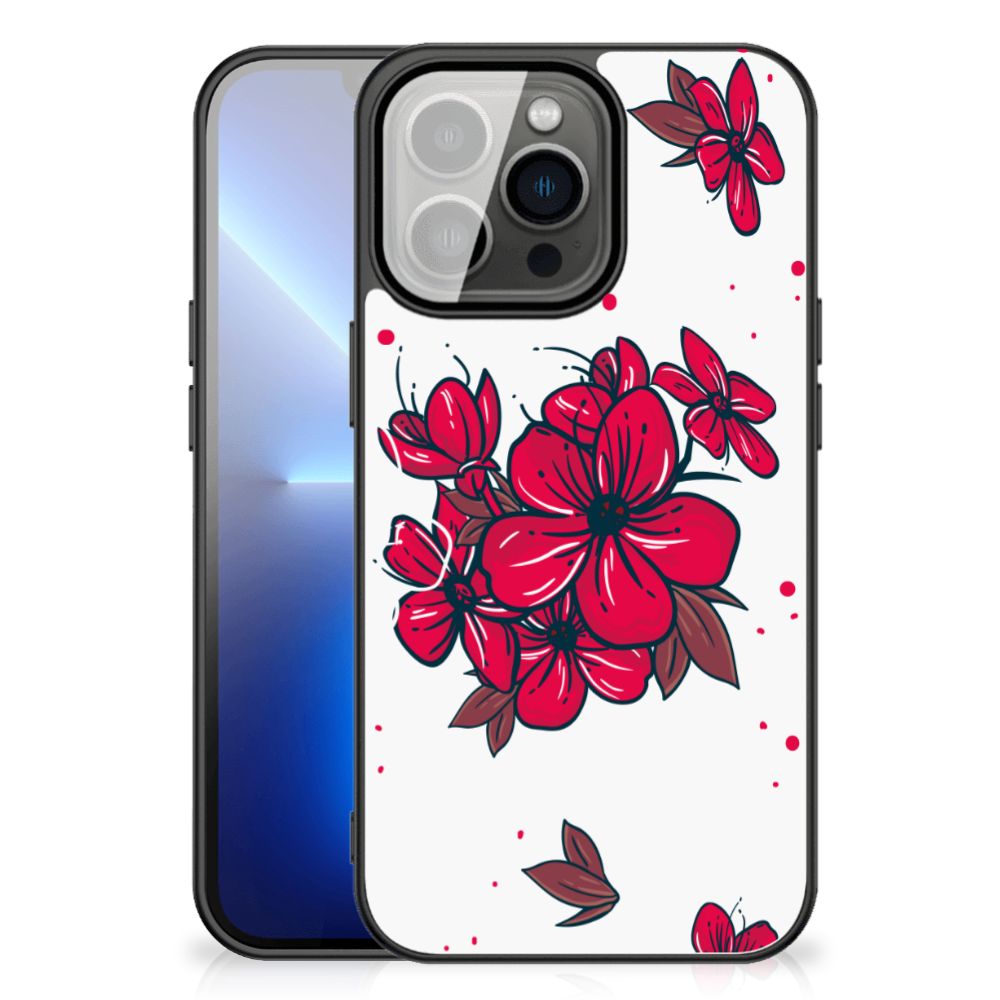 iPhone 13 Pro Max Bloemen Hoesje Blossom Red B2C Telecom