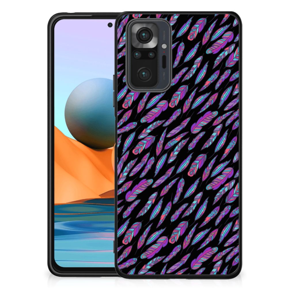 Xiaomi Redmi Note 10 Pro Back Case Feathers Color