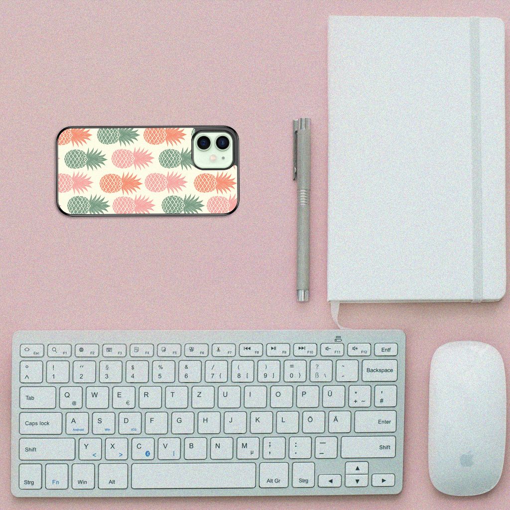 iPhone 12 Mini Silicone Case Ananas B2C Telecom