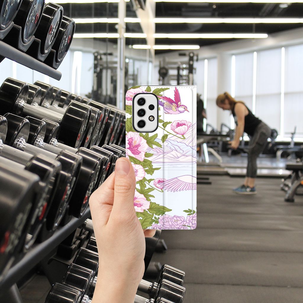 Samsung Galaxy A23 Hoesje maken Bird Standing - B2C Telecom