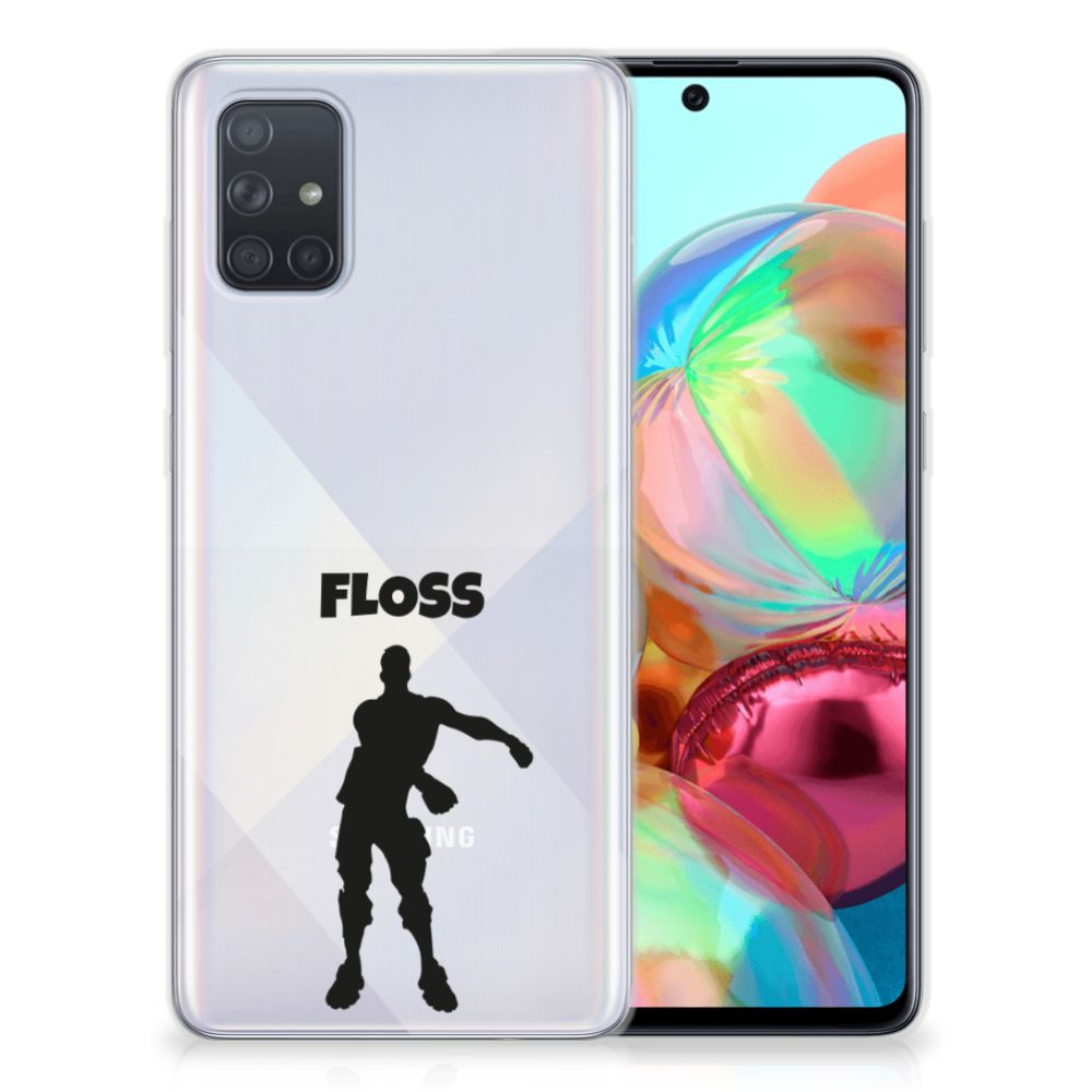Samsung Galaxy A71 Telefoonhoesje met Naam Floss B2C Telecom
