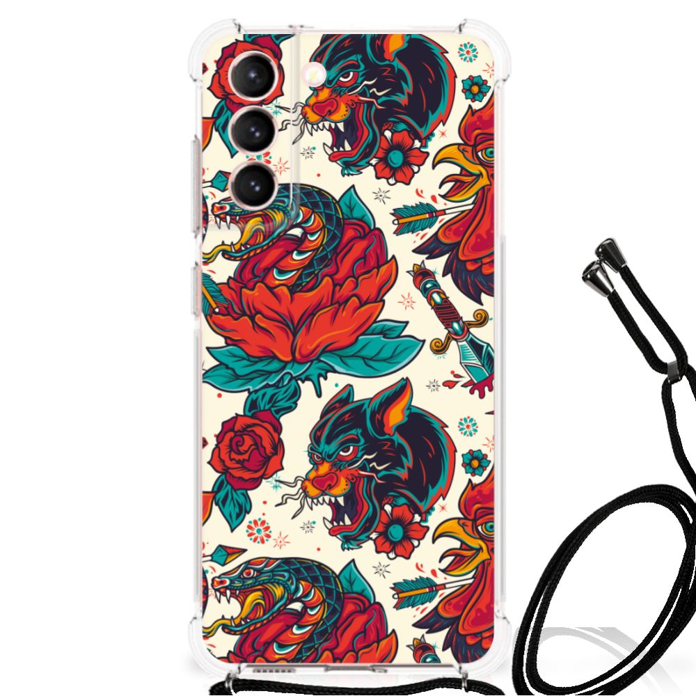 Anti-shock Hoesje met foto voor Samsung Galaxy S21 FE Old Skool