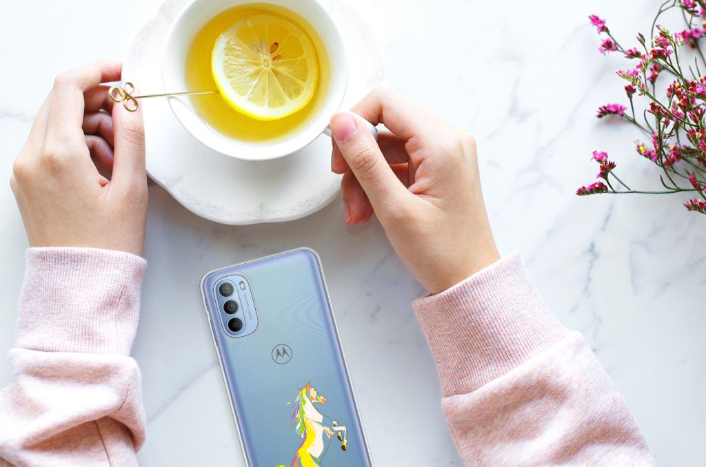 Motorola Moto G31 | G41 Telefoonhoesje met Naam Horse Color B2C Telecom