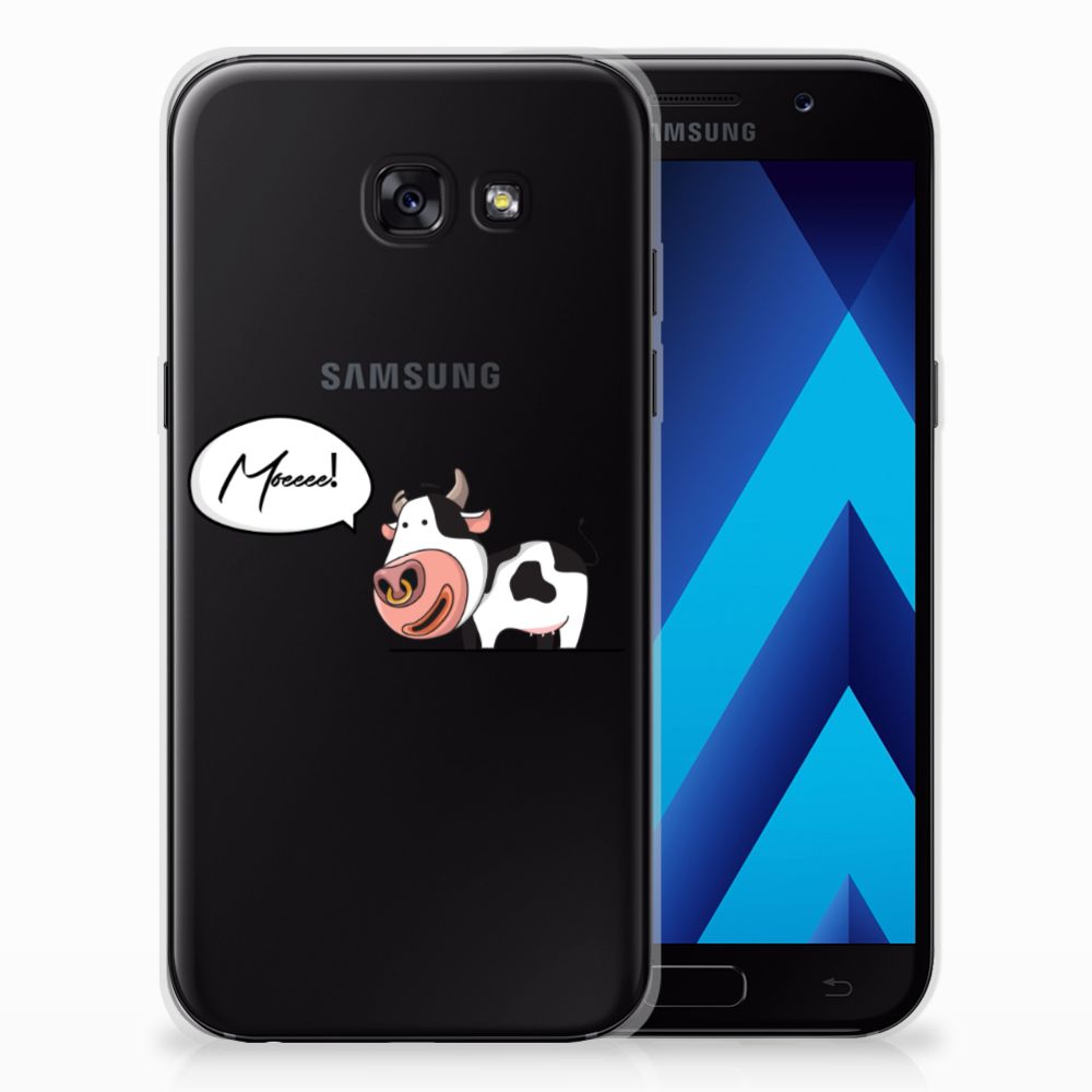 Samsung Galaxy A5 2017 Telefoonhoesje met Naam Cow