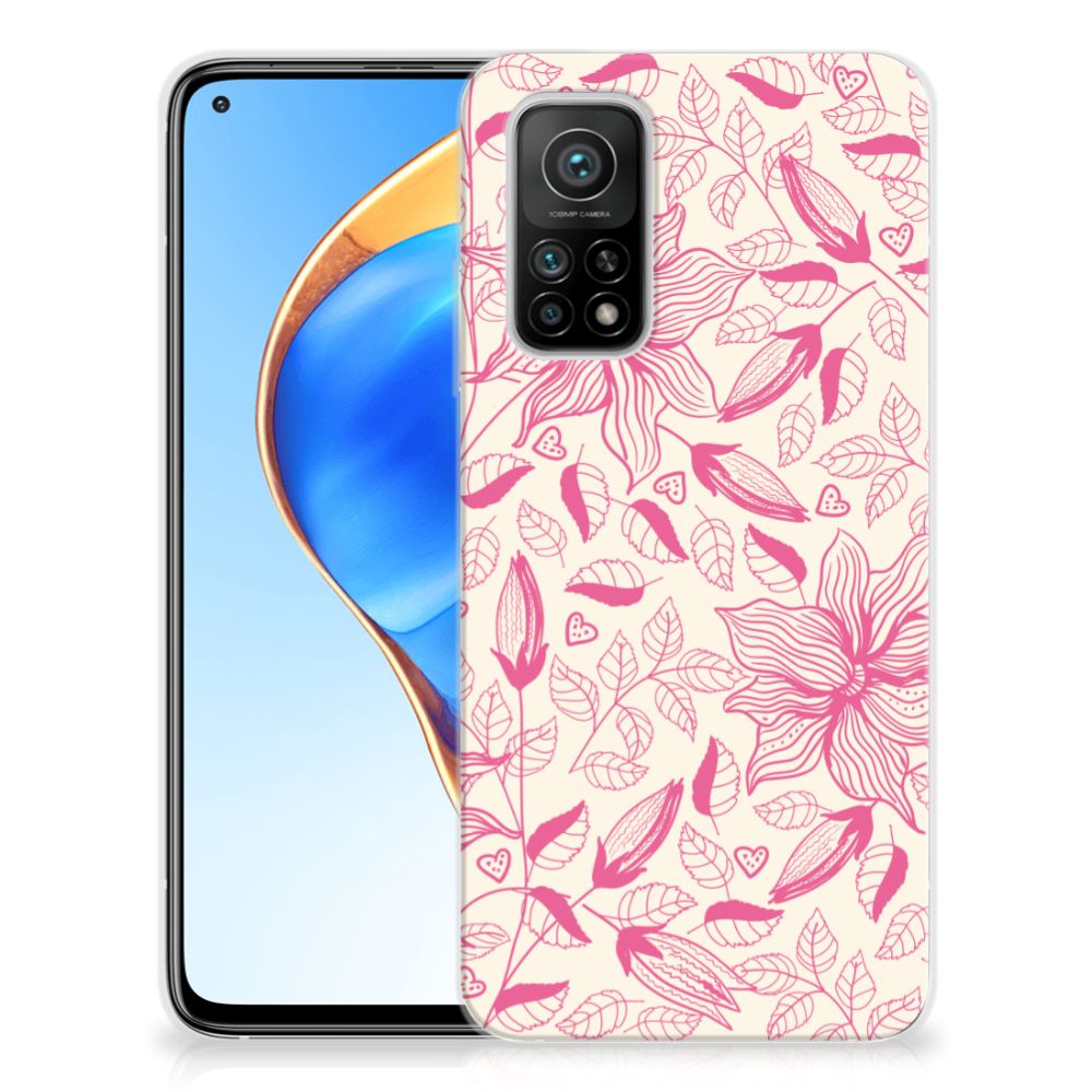 Xiaomi Mi 10T | 10T Pro TPU Case Pink Flowers B2C Telecom