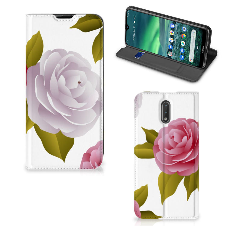 Nokia 2.3 Smart Cover Roses