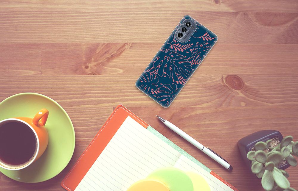Motorola Moto G62 5G TPU Case Palm Leaves B2C Telecom