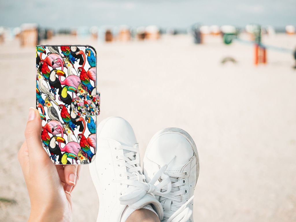 Samsung Galaxy S10e Telefoonhoesje met Pasjes Birds