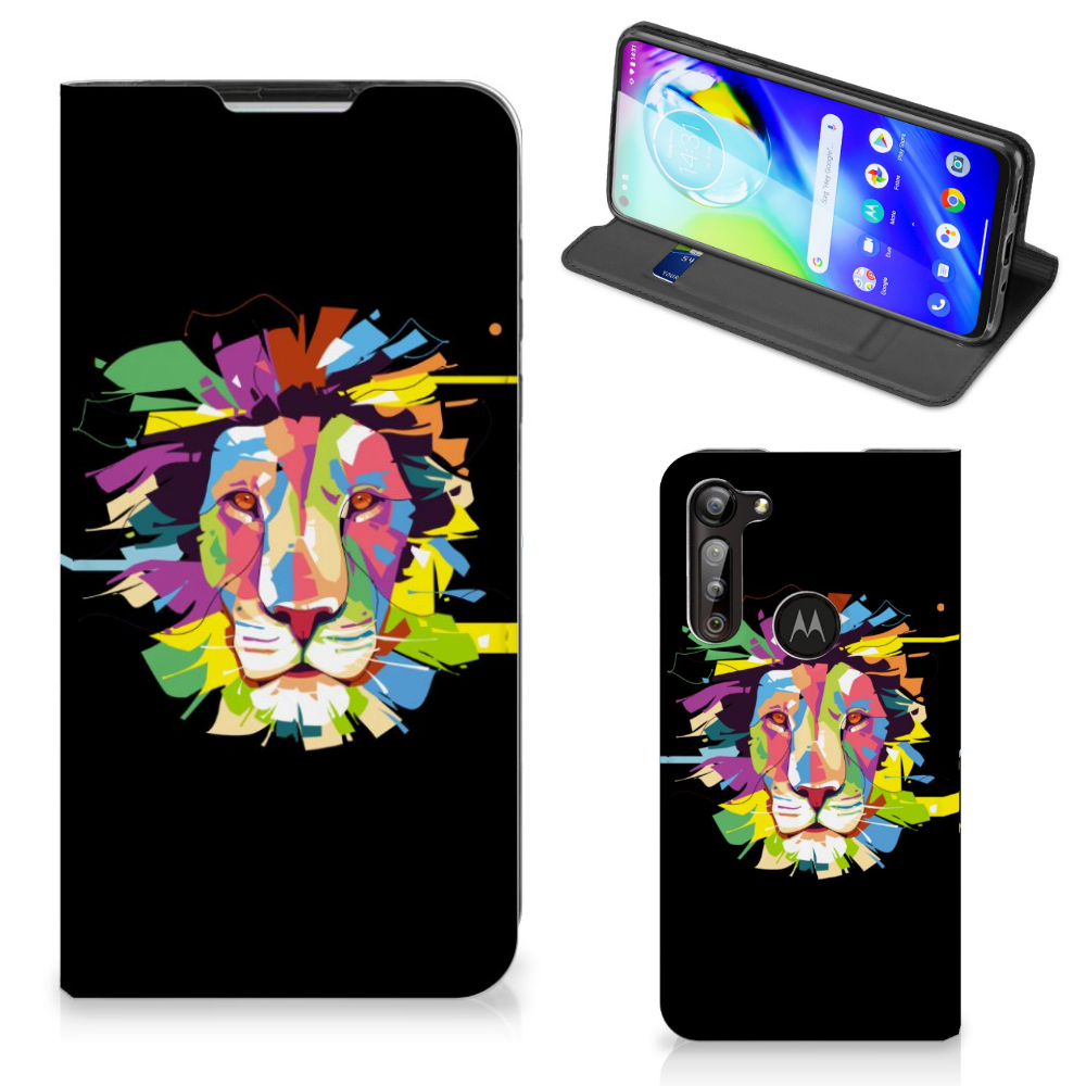Motorola Moto G8 Power Magnet Case Lion Color - B2C Telecom