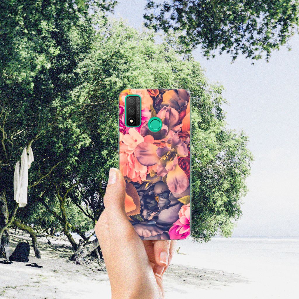 Huawei P Smart 2020 TPU Case Bosje Bloemen B2C Telecom