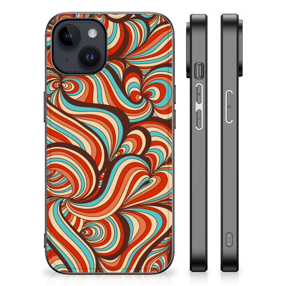 iPhone 15 Plus Leuk Telefoonhoesje Retro