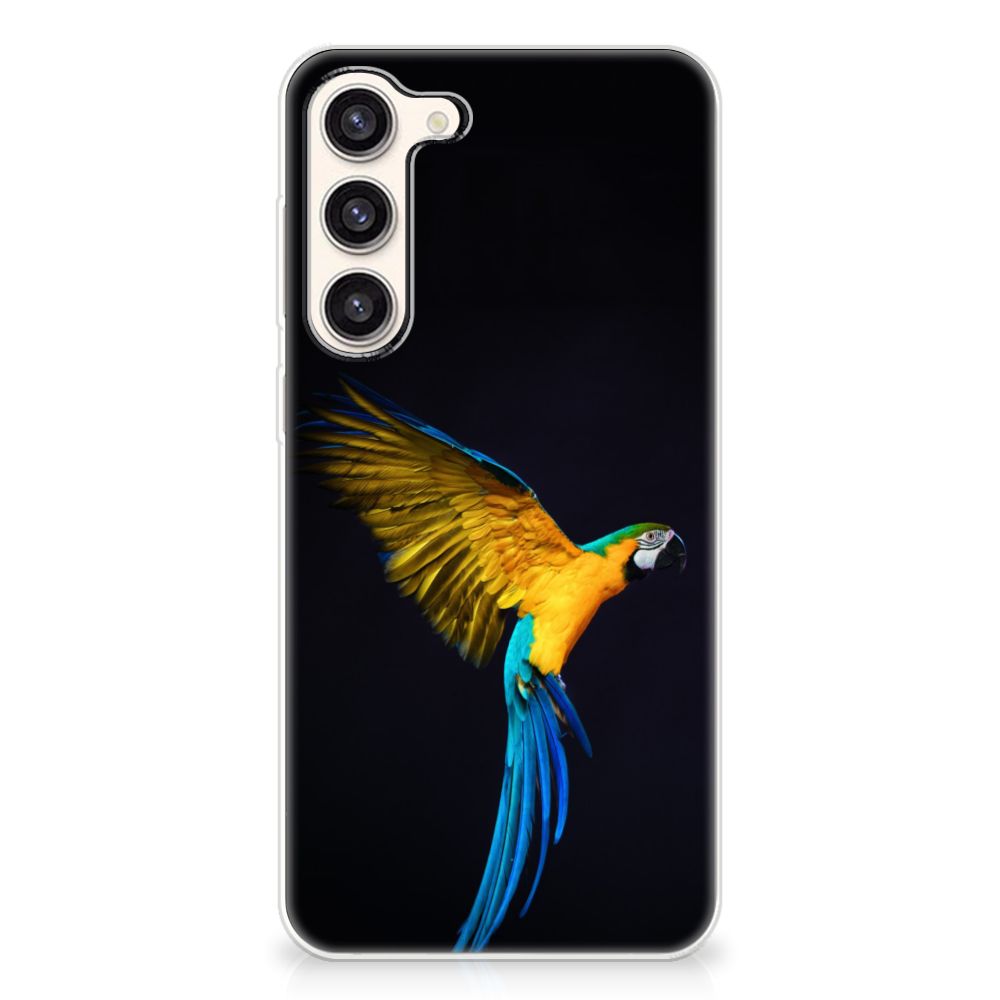 Samsung Galaxy S23 Plus TPU Hoesje Papegaai B2C Telecom