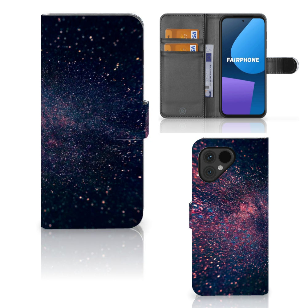 Fairphone 5 Book Case Stars