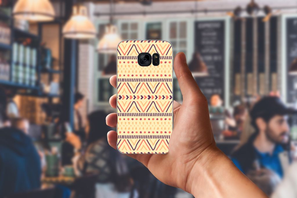 Samsung Galaxy S7 TPU bumper Aztec Yellow