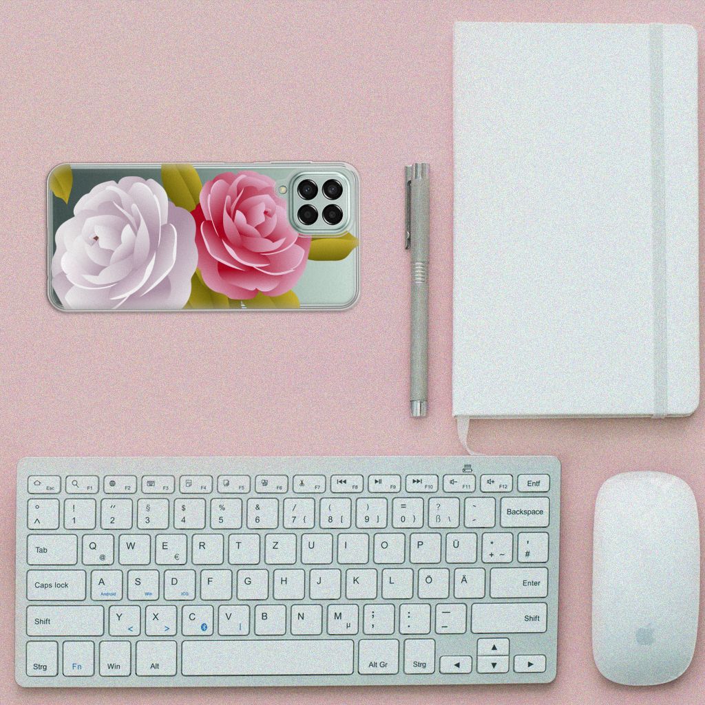 Samsung Galaxy M33 TPU Case Roses B2C Telecom