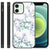iPhone 12 Mini Uniek Skin Case Blossom White B2C Telecom