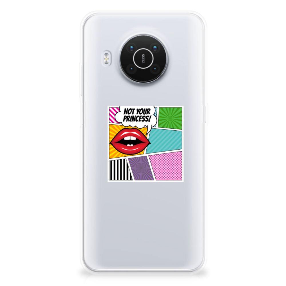 Nokia X10 | X20 Silicone Back Cover Popart Princess B2C Telecom