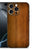 iPhone 16 Pro Max Houten Print Telefoonhoesje Donker Hout