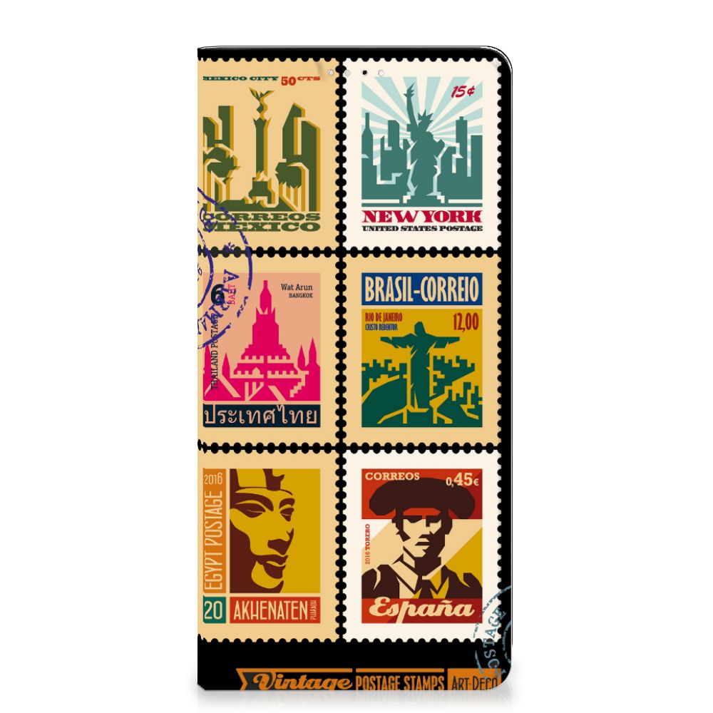 Samsung Galaxy A33 5G Book Cover Postzegels - B2C Telecom