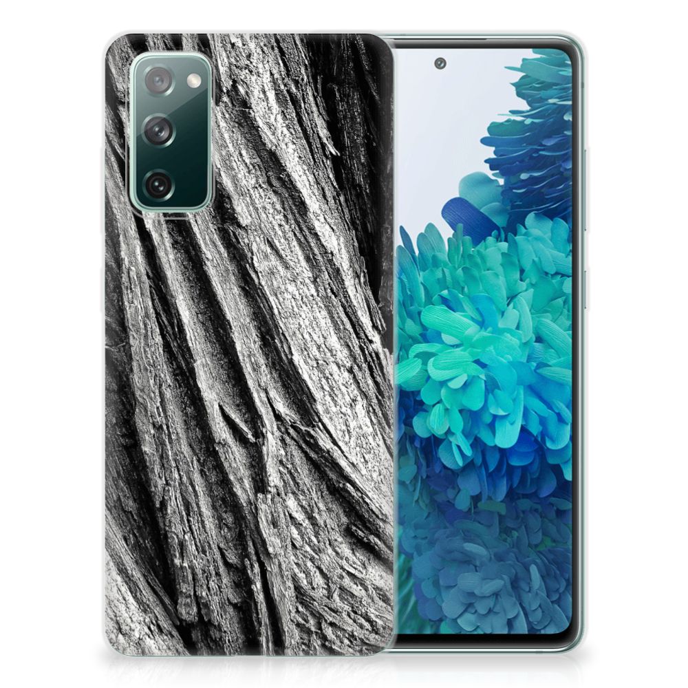 Bumper Hoesje Samsung Galaxy S20 FE Boomschors Grijs