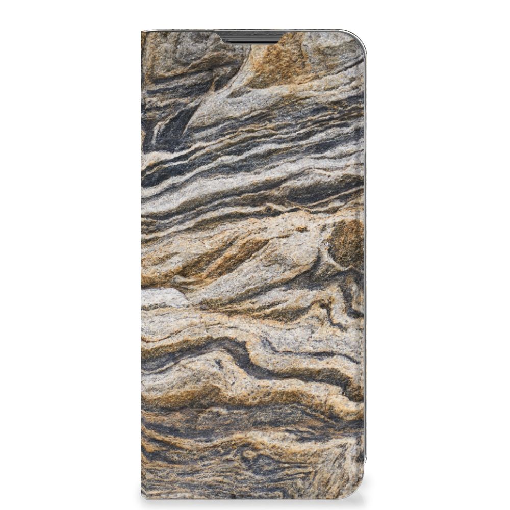 Motorola Moto G22 Standcase Steen